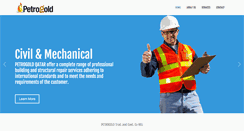 Desktop Screenshot of petrogoldservices.com